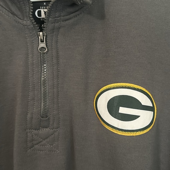 NFL X Darius Rucker Green Bay Packers 1/4 zip Fleece - Picture 2 of 6